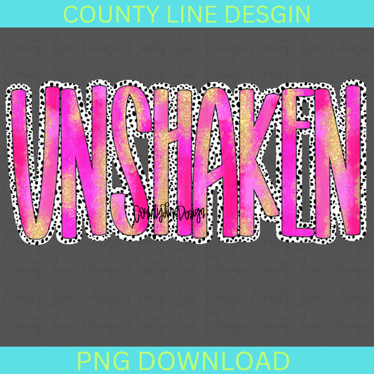 Unshaken pink/dalmatian PNG