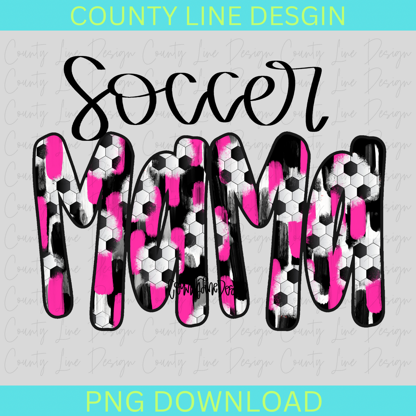 Soccer mama pink PNG