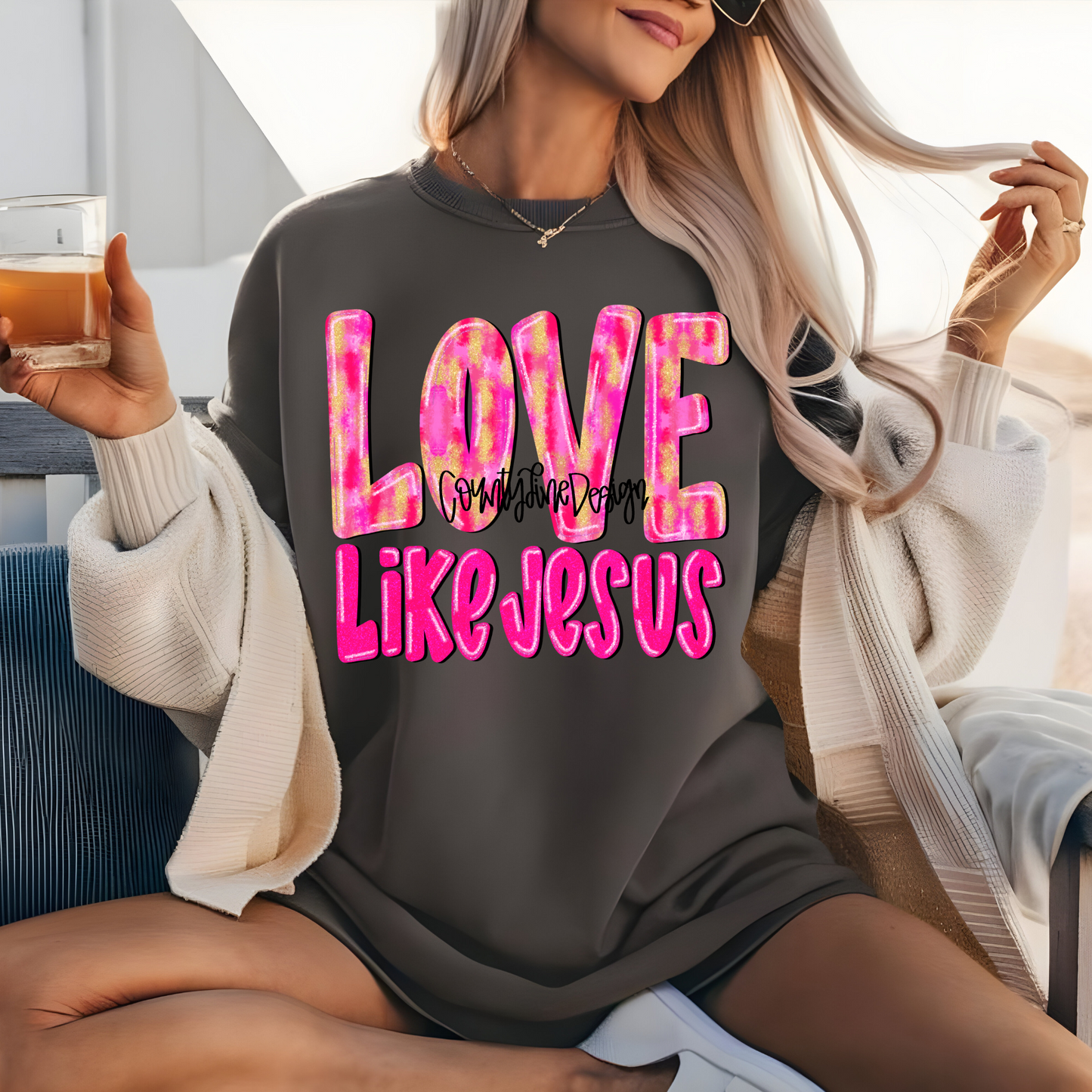 Love like Jesus PNG