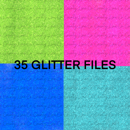 35 Glitter Backgrounds PNG BUNDLE