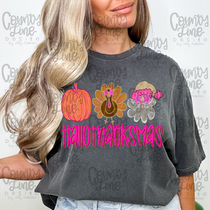 Hallothanksmas Preppy PNG