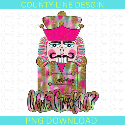 Whats Crackin Pink Nutcracker PNG