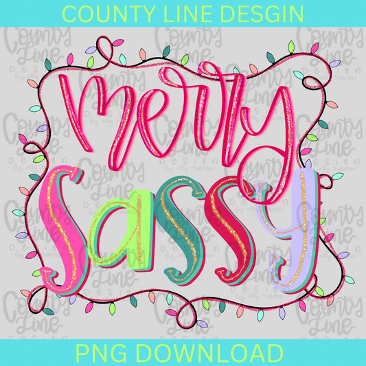 Merry Sassy PNG