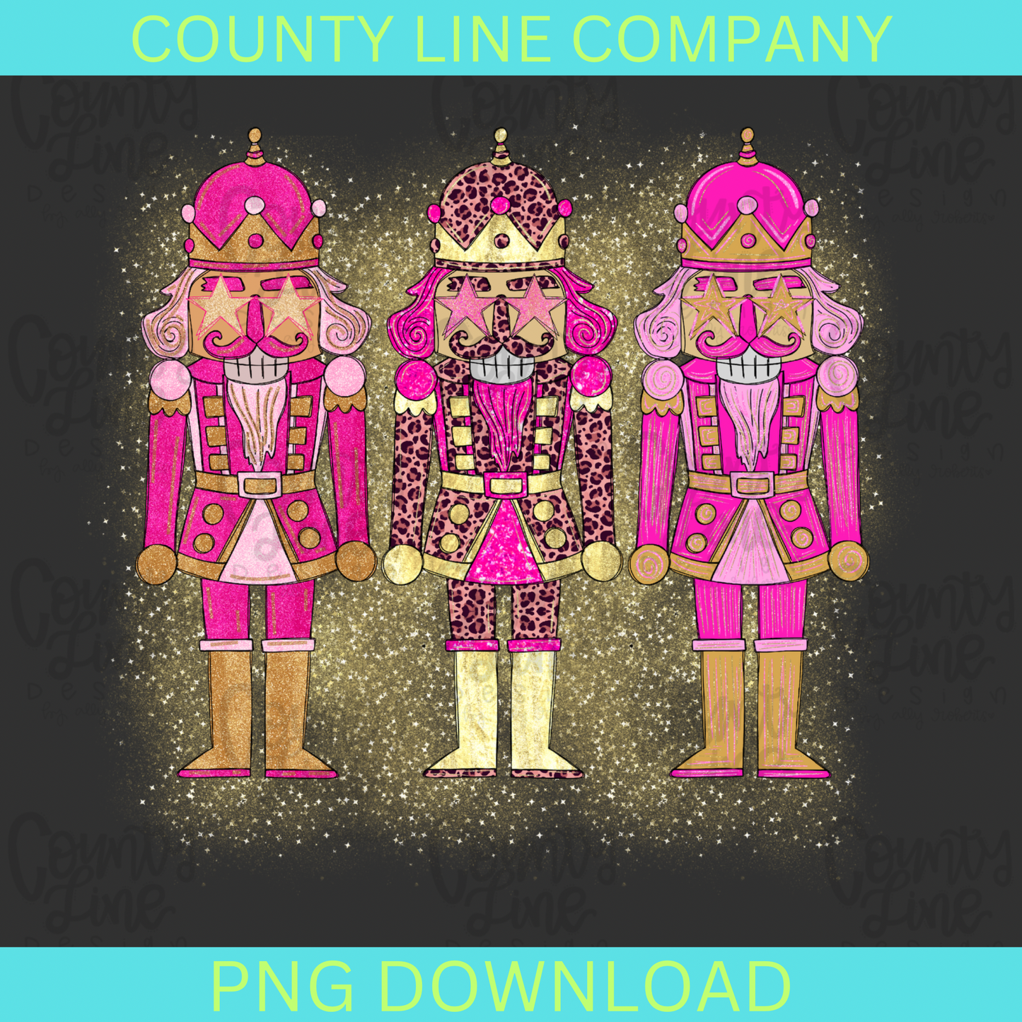 Nutcracker Preppy Trio PNG