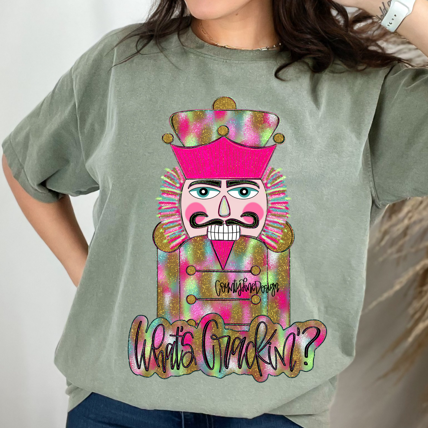 Whats Crackin Pink Nutcracker PNG